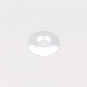Rondelle frais&eacute;e alu pour fixation de si&egrave;ge karting &Oslash;8x33 mm grise (&agrave; l'unit&eacute;)