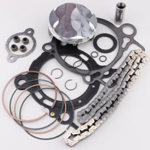 Piston et joints haut moteur avec chaîne de distribution KTM EXC-F 250, Husqvarna FE (2017 - 2019) Ø77.96 mm (cote B) Athena