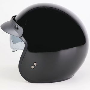 Casque jet Vito Special noir (ECE 22.06)