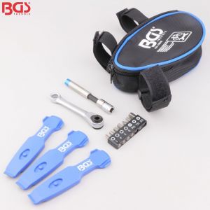 Sacoche de cadre v&eacute;lo avec outils BGS (13 pi&egrave;ces)