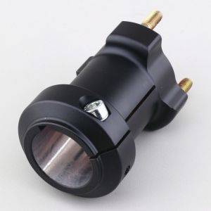 Moyeu de roue arri&egrave;re alu karting &Oslash;40 mm longueur 95 mm noir
