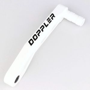 Kick aluminium MBK Booster, Nitro, Peugeot Speedfight, Ludix... Doppler blanc