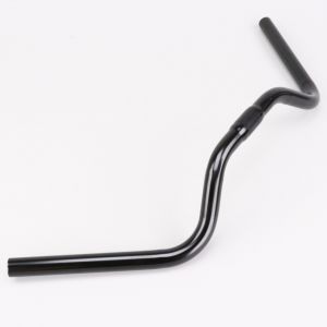 Cintre acier vélo Ø25.4 mm PNA 595 mm noir