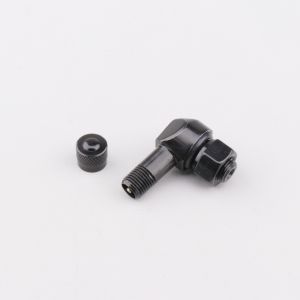 Valve tubeless alu coud&eacute;e 8.3 mm RB Max noire (&agrave; l'unit&eacute;)