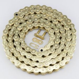 Chaîne 530 renforcée 108 maillons KMC or