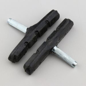 Patins de frein v&eacute;lo V-Brake, Cantilever sym&eacute;triques 70 mm (sans filetages)