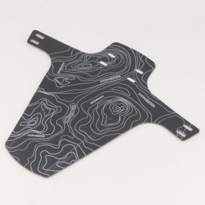 Garde boue avant v&eacute;lo Contec Shield noir et gris