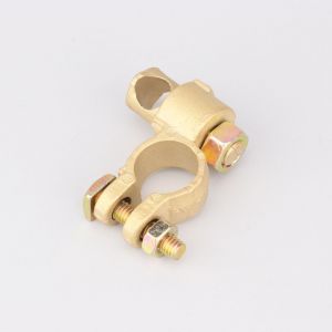 Cosse de batterie pour borne n&eacute;gative &Oslash; trou de serrage 10 mm