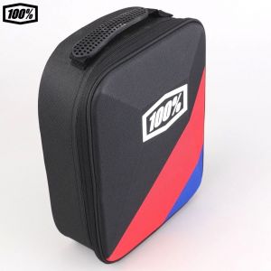 Bo&icirc;te &agrave; masques 100% Cornerstone noire, rouge et bleue