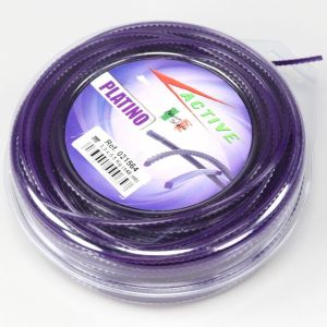 Fil de d&eacute;broussailleuse &Oslash;3.3 mm crant&eacute; nylon Active violet (bobine de 48 m)