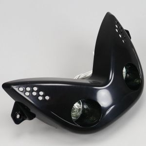 Phare double optique MBK Nitro, Yamaha Aerox (avant 2013) noir V2