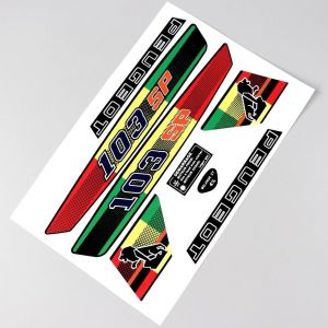 Kit déco Peugeot 103 SP Rasta