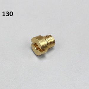 Gicleur 130 &Oslash;6 mm carburateur PHVA, PHBN Dellorto