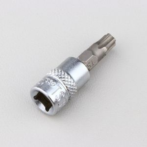 Douille à embout TS30 Torx plus percé 1/4" BGS