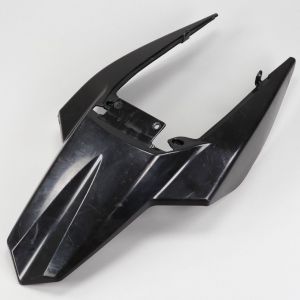 Coque arri&egrave;re Derbi DRD Xtreme, Gilera SMT, RCR (2011 - 2017) noire