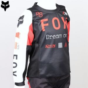 Maillot enfant (3-6 ans) Fox Racing 180 Race Spec noir et rouge