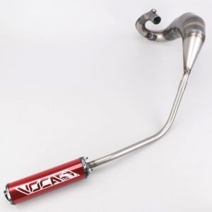 Pot d'échappement Fantic XM, XE 50 (depuis 2021) Voca Cross Rookie silencieux Evo rouge