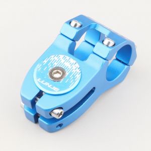 Potence de vélo Ø28.6x45 mm 1" 1/8 Lunje 01 bleue