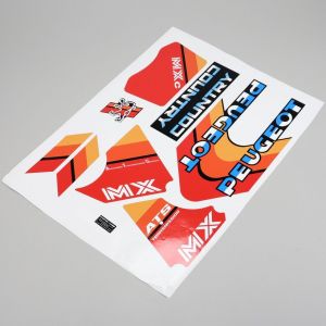 Kit d&eacute;co Peugeot Country MXC noir