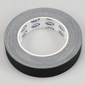 Rouleau adh&eacute;sif HPX noir mat 25 mm x 25 m
