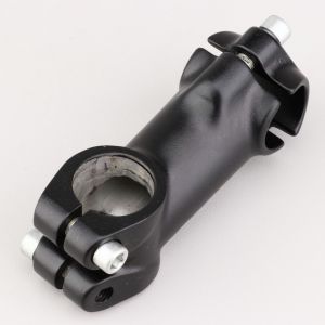 Potence de v&eacute;lo &Oslash;25.4x75 mm 15&deg; 1" 1/8 PNA noire