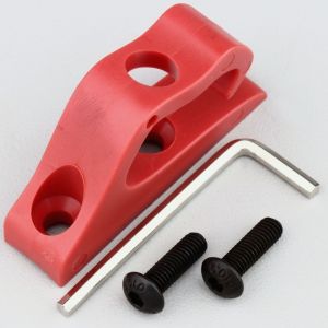 Crochet support de sac trottinette Xiaomi M365, M365 Pro... eWheel rouge