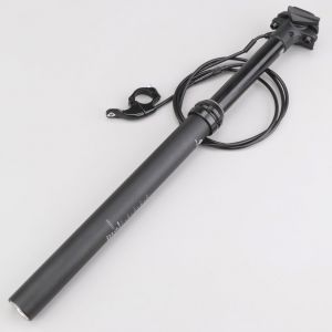 Tige de selle v&eacute;lo t&eacute;l&eacute;scopique &Oslash;30.9 mm M-Wave Levitate EX avec levier