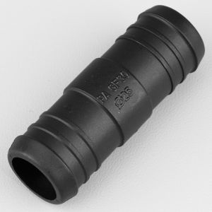 Raccord de durites droit &Oslash;25 mm Flexeo noir