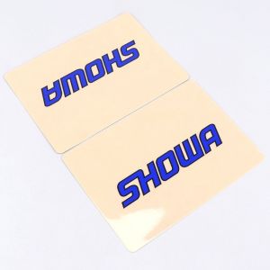 Stickers de fourche D'Cor Showa bleus