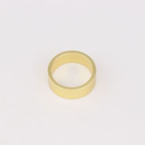 Entretoise de r&eacute;glage de train avant alu pour fus&eacute;e &Oslash;25 mm &eacute;paisseur 10 mm karting Righetti Ridolfi magn&eacute;sium