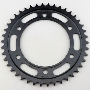 Couronne 42 dents acier 525 KTM Adventure 950, 990, 1090... Afam noire