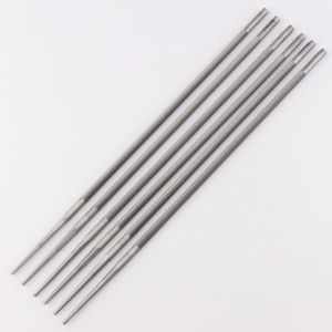 Limes d'affûtage Ø4.8 mm pour chaîne de tronçonneuse Pferd (lot de 6)