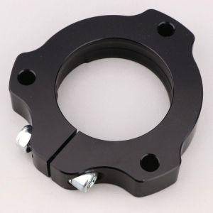Coquille de roulement 3 trous Ø62 x 30 mm aluminium karting Righetti Ridolfi noire
