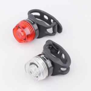 &Eacute;clairages avant, arri&egrave;re ronds &agrave; leds v&eacute;lo M-Wave Apollon Mini