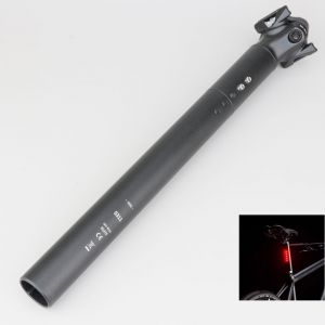 Tige de selle v&eacute;lo &Oslash;31.6x350 mm avec &eacute;clairage &agrave; leds int&eacute;gr&eacute; LightSkin S311