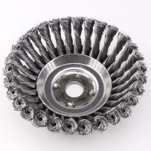 Brosse de débroussailleuse métallique Ø155 mm Granit