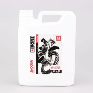 Huile moteur 4T 10W50 Ipone Racing Shogun Off Road 100% synth&egrave;se 4L