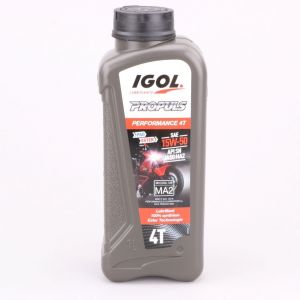 Huile moteur 4T 15W50 Igol Propuls Performance 100% synth&egrave;se 1L