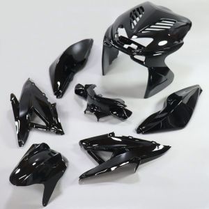 Kit car&eacute;nages MBK Nitro, Yamaha Aerox (avant 2013) racing noir