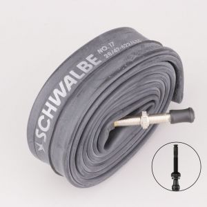 Chambre &agrave; air v&eacute;lo 700x28/47 (28/47-622/635) valve Clik Valve SCV 40 mm Schwalbe SCV17