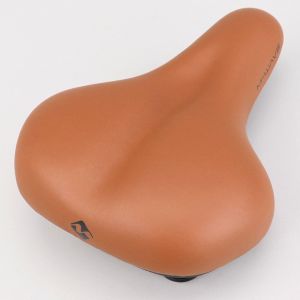 Selle vélo "VTC/ville" 270x190 mm M-Wave Elast City marron