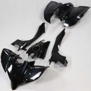 Kit carénages Yamaha YFZ 450 (avant 2014) Polisport noir