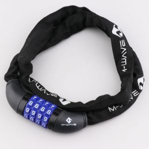 Antivol cha&icirc;ne &agrave; combinaison M-Wave 90 cm