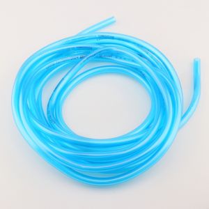 Durite d'essence/liquide &Oslash;6x9 mm BCR bleue transparente (5 m&egrave;tres)