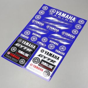 Stickers Team Yamaha Racing (planche)