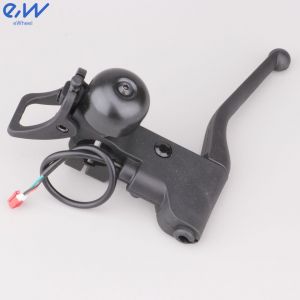 Poign&eacute;e de frein gauche avec sonnette trottinette Xiaomi 4 Lite (2&egrave;me g&eacute;n&eacute;ration) eWheel