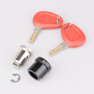 Barillet de top case avec bague Givi E50, E360, E460...