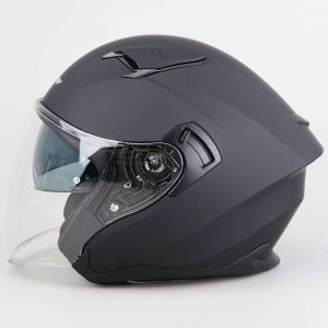 Casque jet Nox N130 noir mat