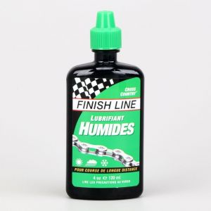 Huile pour cha&icirc;ne de v&eacute;lo Finish Line Wet conditions humides 120ml