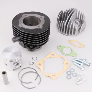 Cylindre piston fonte Ø50 mm Piaggio APE 50, Vespa Special 50... Olympia